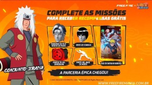 Naruto e Free Fire: A Maior Parceria da História do Battle Royale — Free Fire