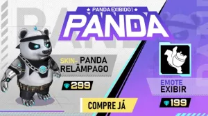 Novo Panda Relâmpago Chega ao Free Fire no Brasil — Free Fire