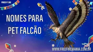 Nomes para Pet Falcão no Free Fire — Free Fire