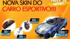 Nova Skin do Carro Esportivo: Corrida Suave no Free Fire — Free Fire