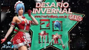 Nova Skin Grátis: Uniforme de Natal no Free Fire — Free Fire