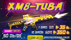 New XM8 Tuba Royale Weapon — Free Fire