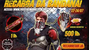Novo evento da Recarga da Bandana chega ao Free Fire — Free Fire