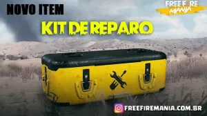 Lançamento do Kit de Reparo em Free Fire: Novo Item Melhora Capacetes e Coletes — Free Fire