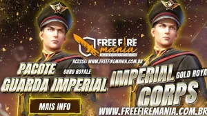 Novo Ouro Royale Guarda Imperial no Free Fire — Free Fire
