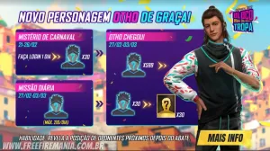Novo personagem Free Fire: Otho é grátis; saiba como conseguir — Free Fire