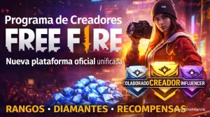 Image about Programa de Creadores Free Fire: nueva plataforma oficial unificada