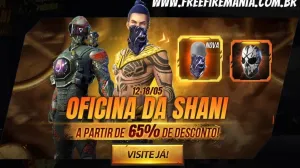 Oficina da Shani 4.0 com a Bandana Angelical no Free Fire — Free Fire