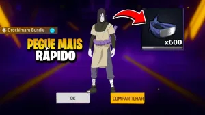 Naruto e Free Fire: Ganhe Orochimaru grátis — Free Fire