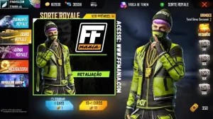 Ouro Royale Free Fire diciembre de 2020: nuevo paquete de represalias en APK OB25 — Free Fire