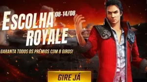 Pacote Mauricinho: nova skin disponível no Escolha Royale — Free Fire