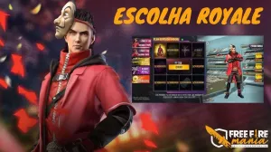 Pacote Plano Bermuda Shinobi chega no evento Escolha Royale — Free Fire