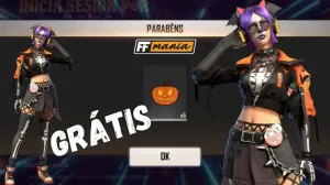 Pacote Travessuras Free Fire: como ganhar a skin de graça — Free Fire