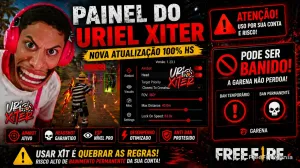 Painel Uriel Xiter FF: o que é, versão atualizada e riscos reais — Free Fire