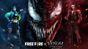 Parceria entre Garena Free Fire e o filme Venom 2, Tempo de Carnificina, chega em 10 de Outubro — Free Fire