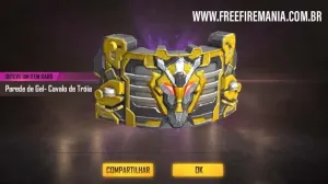 Trojan Horse Gel Wall at Free Fire reload event — Free Fire
