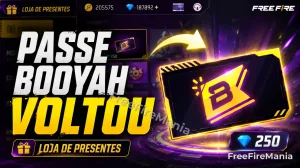Passe Booyah volta à loja de presentes do Free Fire — Free Fire