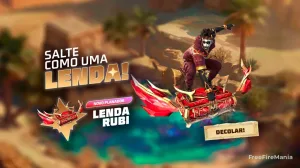 Free Fire anuncia Escolha Royale com Planador - Lenda Rubi; veja como funciona — Free Fire