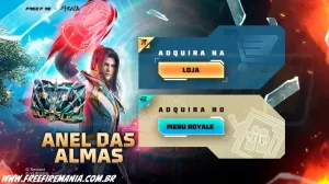 Free Fire: Como Conseguir Punho - Anel das Almas e Parede de Gelo - Pavão Majestoso no Torre de Tokens? — Free Fire