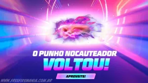 Free Fire: Punho - Nocauteador no Torre de Tokens. Saiba tudo! — Free Fire