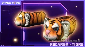 Recarga Free Fire: 29 de agosto (2022); recompensa de Tigre — Free Fire