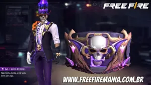 Recarga Free Fire: 29 de outubro (2022); diamantes por recompensa Flores de Ossos — Free Fire