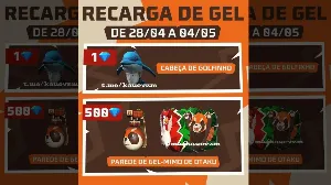 Recarga Free Fire: ganhe Cabeça de Golfinho ao comprar diamantes em 28 de abril (2023); — Free Fire