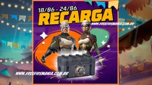 Recarga Free Fire: ganhe Caixa Cofre ao comprar diamantes em 18 de junho (2024) — Free Fire