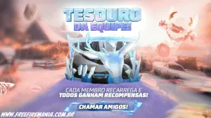 Recarga Free Fire: ganhe Parede de Gel - Sonhos Gélidos ao comprar diamantes em 12 de dezembro (2025) — Free Fire