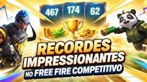 Recordes no Free Fire disparam e mudam nível competitivo — Free Fire