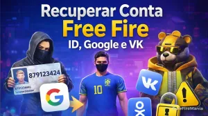 Recuperar Conta Free Fire: Pelo ID, Google ou VK em 2026 — Free Fire