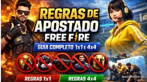 Regras de Apostado Free Fire (FF): guia completo 1x1 e 4x4 — Free Fire