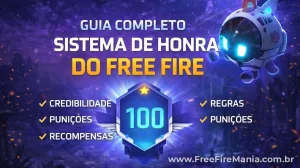 Sistema de Honra do Free Fire: como funciona a credibilidade da conta — Free Fire