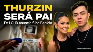Free Fire: ex-LOUD Thurzin confirma gravidez e anuncia filho — Free Fire