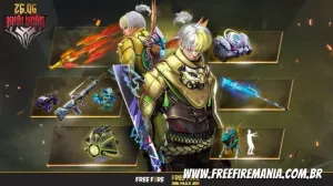 Token Poder das Criaturas: como pegar os emblemas do evento Redenção 3.0 e trocar por itens — Free Fire