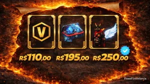 Verificado Free Fire: golpistas anunciam planos de até R$ 250 — Free Fire
