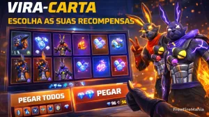 Vira-Carta Free Fire: guia completo do evento — Free Fire
