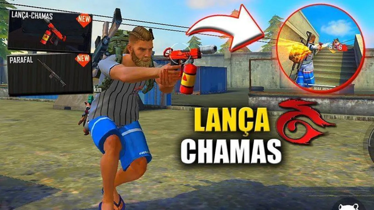 4 características intrigantes da arma Lança Chamas no Free Fire