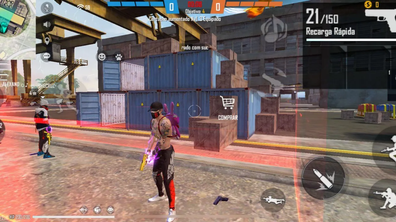 5 habilidades de personagens no Free Fire para o modo Contra Squad