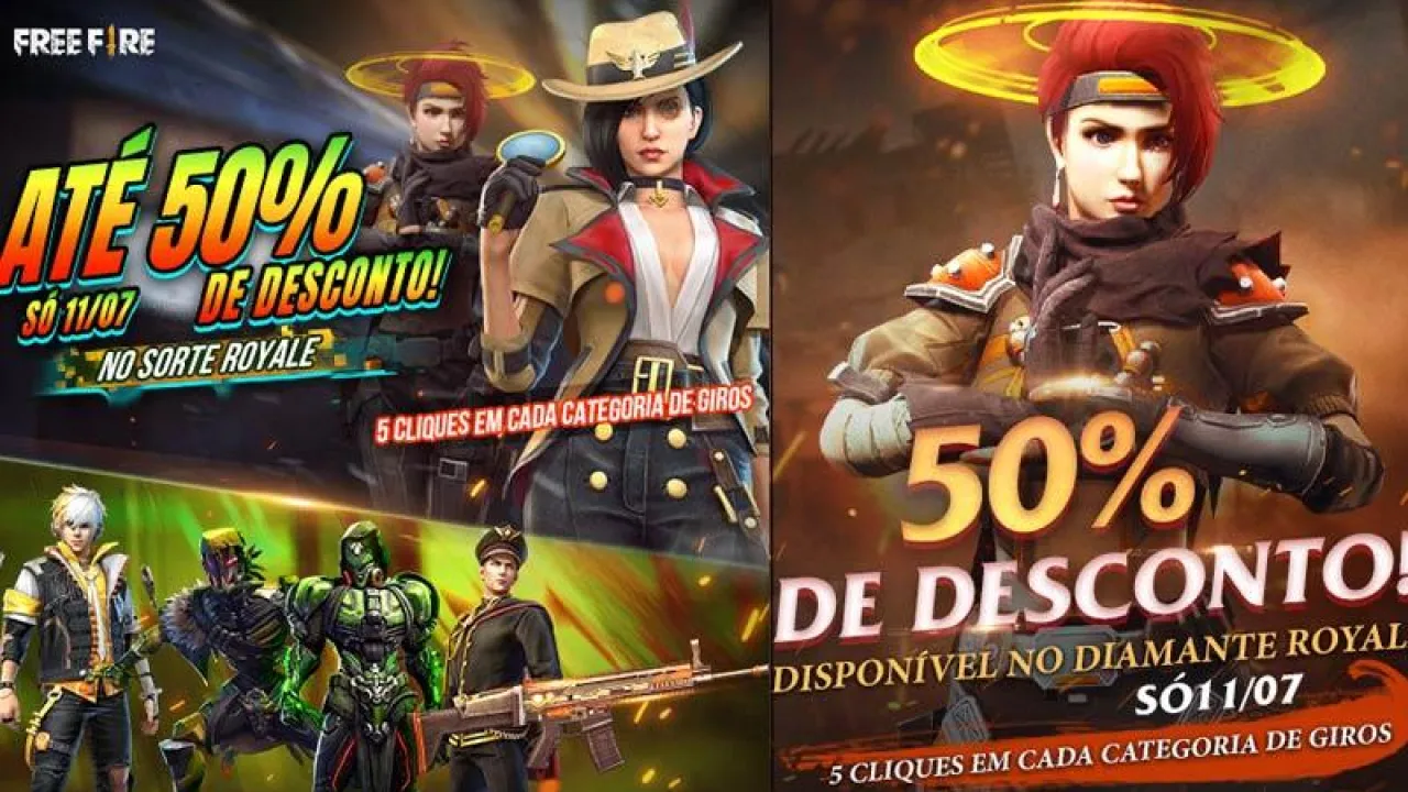 50% de desconto em todos os Sorte Royale em 11 de Julho