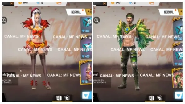 Notícia Free Fire: Novas Skins de Carnaval Exclusivas para Free Fire