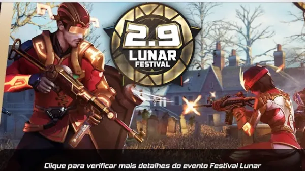 Notícia Free Fire: Festival Lunar: Super Evento Chega ao Free Fire com Presente e Novidades