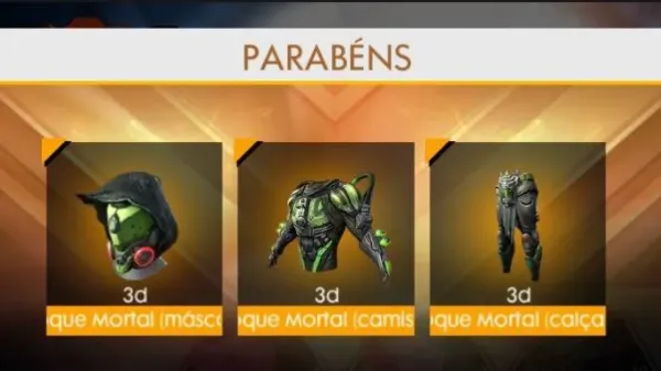 Garena libera Skin Toque Mortal de graça em evento de Redenção no Free Fire