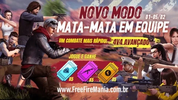 Notícia Free Fire: Garena Libera 15 Tickets do Sorte Royale Grátis no Free Fire