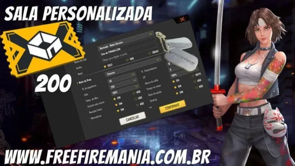 200 Salas Peronalizadas para todos os jogadores? Garena responde!