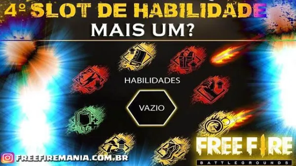 Notícia Free Fire: 4º Slot de Habilidade em Free Fire: Atualização de Agosto A Caminho