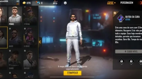 5 melhores pets para fazer combinações com Dimitri no Free Fire