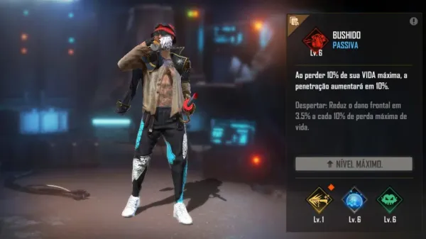 5 personagens no Free Fire com habilidades passivas, após a atualização