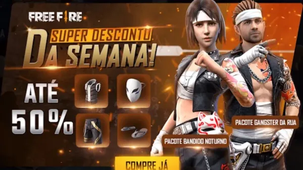 Notícia Free Fire: Desconto de 50% em Novos Pacotes de Skins no Free Fire