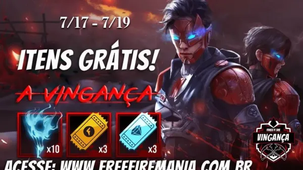 9 tickets and free tokens on Free Fire, login to win!